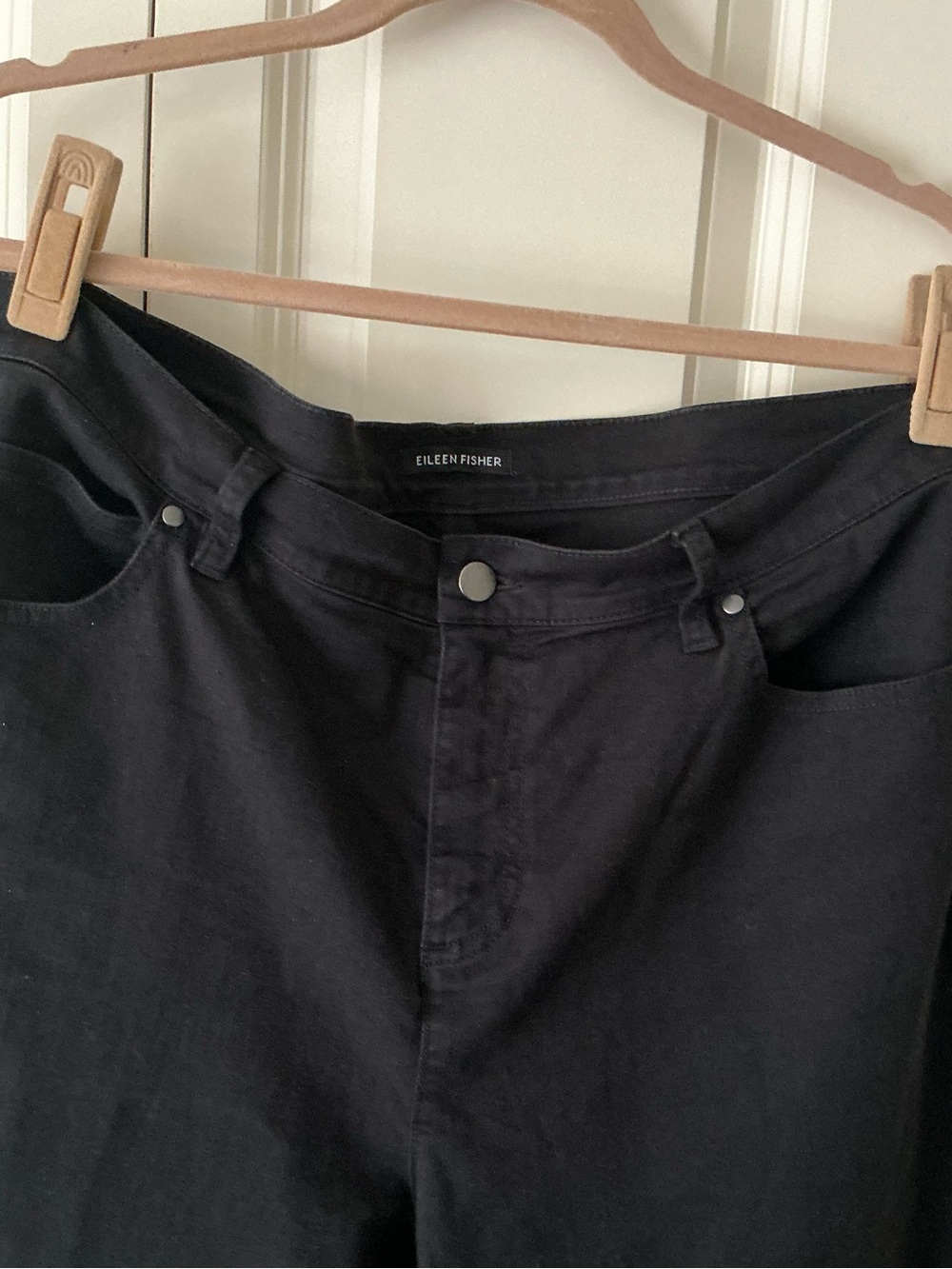 Eileen Fisher Black Straight-Leg Jeans for Men